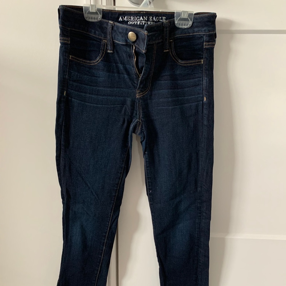 American Eagle Dark Wash Jeggings